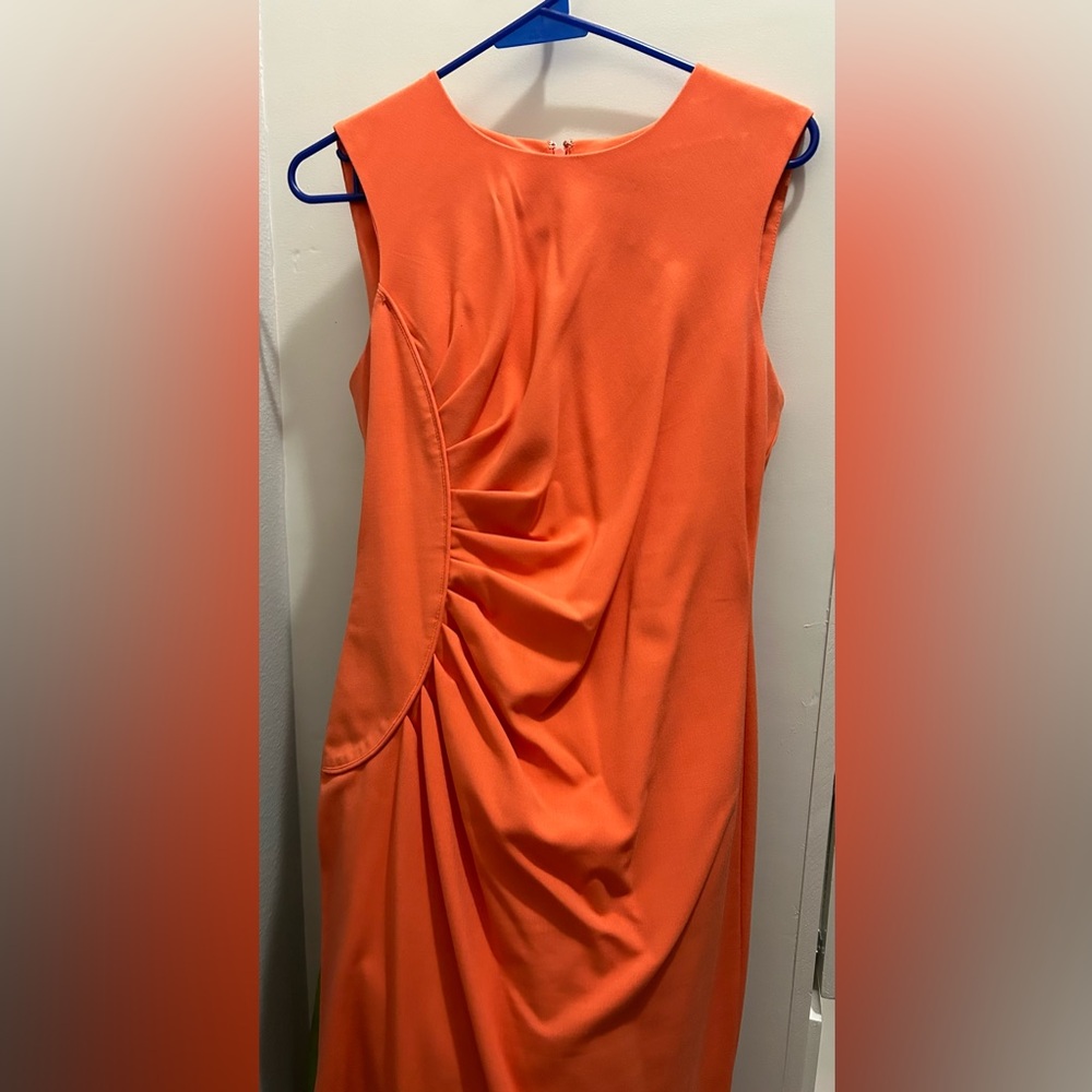 Orange dress